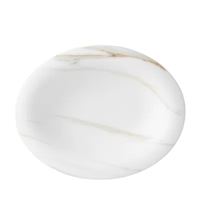 Wedgwood Vera Wang  Vera Venato Imperial Open Vegetable Bowl In Marble