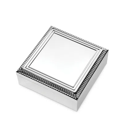 Wedgwood Vera Wang  With Love Keepsake Square Box In Transparent