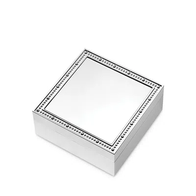 Wedgwood Vera Wang  With Love Square Keepsake Box In White