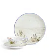 Wedgwood Voyage Of The Beagle Chile Plate, Teacup And Saucer Set