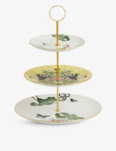 Wedgwood Waterlily Three-tier Limited-edition China Cake Stand