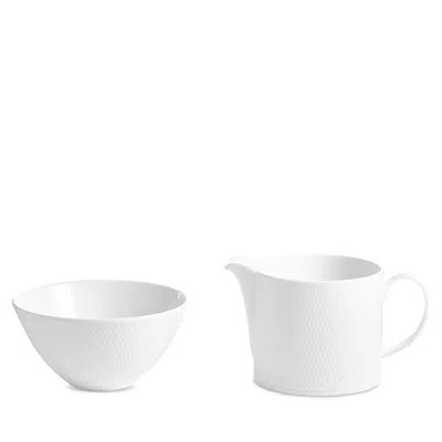 Wedgwood Wedgewood Gio Cream & Sugar Set In White