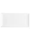 Wedgwood Gio Bone China Rectangular Serving Tray In White