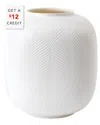 Wedgwood White Folia Vase Rounded With $12 Credit