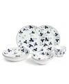 Wedgwood Wild Strawberry 8-pc. Dinnerware Set, Service For 2 In Blue