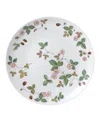 Wedgwood Wild Strawberry Coupe Plate In Multi