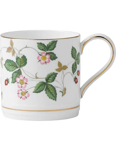 Wedgwood Wild Strawberry Bone China And 22ct Gold Mug 300ml