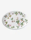 Wedgwood Wild Strawberry Bone China Coupe Plate 30cm
