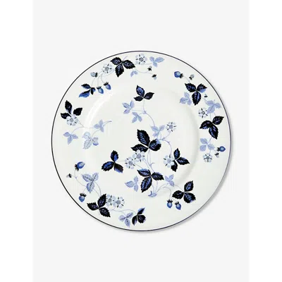 Wedgwood Wild Strawberry Bone-china Plate 27cm In Blue