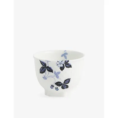 Wedgwood Wild Strawberry Bone-china Tea Bowl 8cm In White