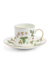 Wedgwood Wild Strawberry Coffee Cup And Saucer