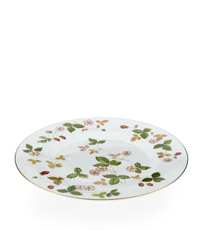 Wedgwood Wild Strawberry Dinner Plate In White