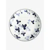Wedgwood Wild Strawberry Floral-print Bone-china Pasta Bowl 24cm