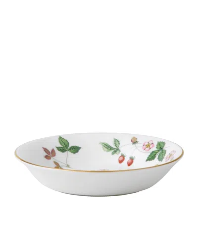 Wedgwood Wild Strawberry Fruit Saucer In White