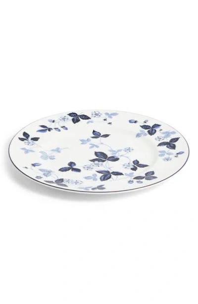 Wedgwood Wild Strawberry Inky Blue Bone China Dinner Plate