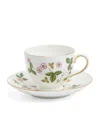Wedgwood Wild Strawberry Teacup And Saucer