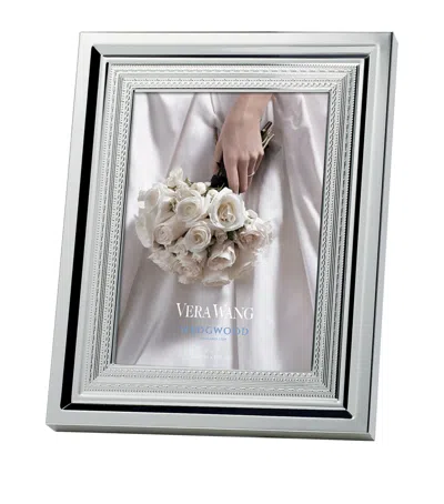 WEDGWOOD WITH LOVE SILVER PHOTO FRAME