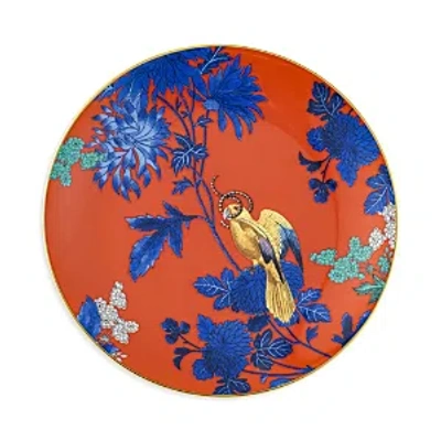 Wedgwood Wonderlust Coupe Plate In Red Multi
