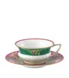 Wedgwood Wonderlust Pink Lotus Teacup And Saucer