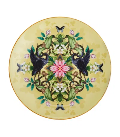 Wedgwood Wonderlust Waterlily Plate In Yellow