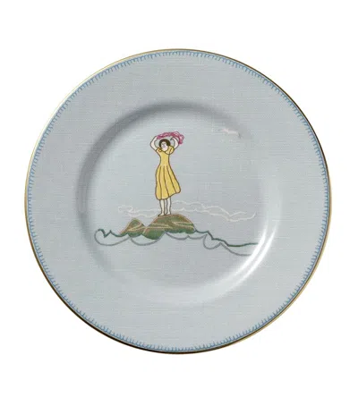 WEDGWOOD X KIT KEMP SAILOR'S FAREWELL SIDE PLATE