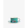 Wedgwood X Sheila Bridges Picnic Bone China Teacup And Saucer 219ml