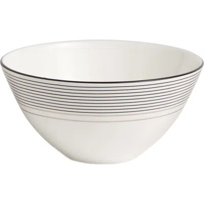 Wedgwood X Vera Wang Luxe Graphite Bone China Bowl In No Color