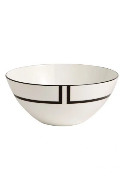 Wedgwood X Vera Wang Luxe Graphite Bone China Cereal Bowl In No Color