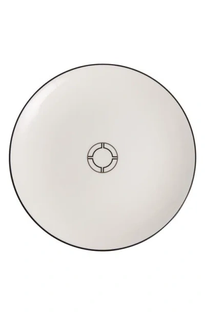 Wedgwood X Vera Wang Luxe Graphite Bone China Plate In No Color