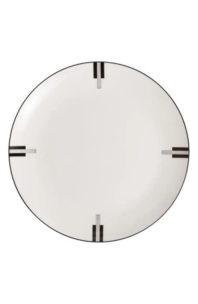 Wedgwood X Vera Wang Luxe Graphite Bone China Plate In No Color