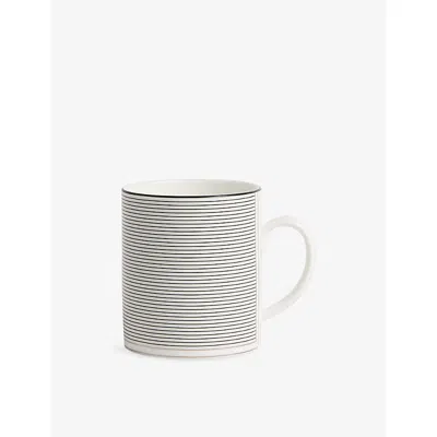 Wedgwood X Vera Wang Luxe Graphite Bone-china Mug 460ml In Gray