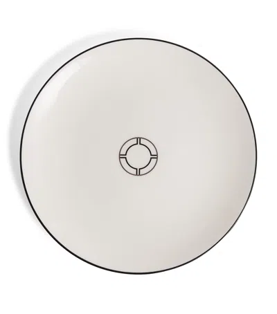 Wedgwood X Vera Wang Luxe Graphite Plate In Neutral