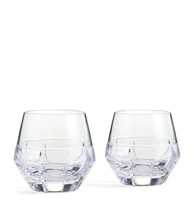 Wedgwood X Vera Wang Luxe Graphite Tumblers In White