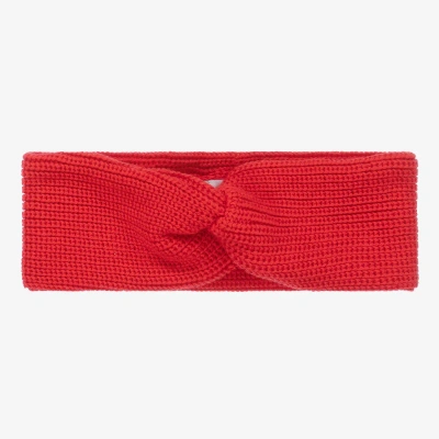 Wedoble Baby Girls Red Cotton Knit Headband
