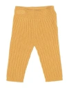 Wedoble Newborn Girl Pants Marigold Size 3 Merino Wool In Orange