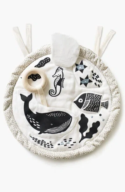 Wee Gallery Kids'  Baby Sensory Activity Pad In Blue