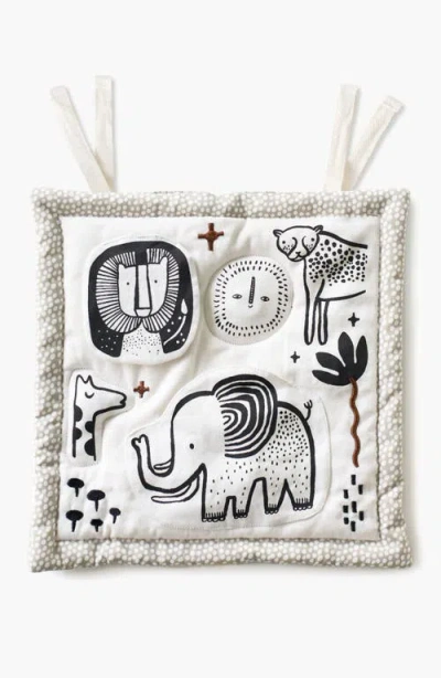 Wee Gallery Kids'  Baby Sensory Activity Pad In Brown