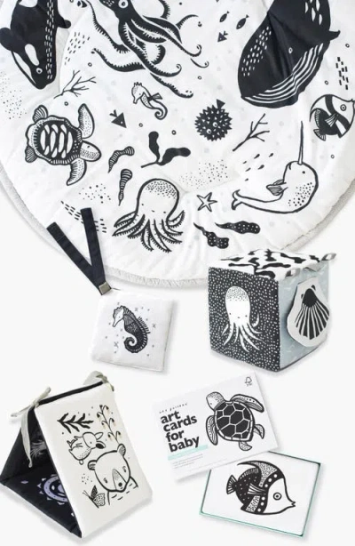 Wee Gallery Kids'  Developmental Bundle For Baby In Blue