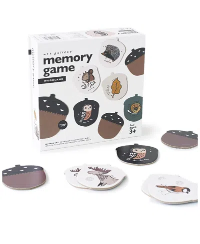Wee Gallery Memory Matching Game - Woodland In Multi