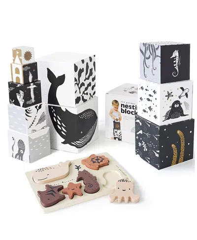 Wee Gallery Ocean Explorer Bundle - Ages 2+ In White