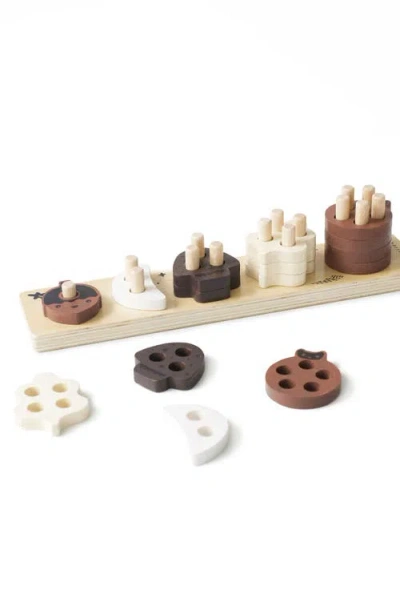 Wee Gallery Kids'  Wooden Count And Stack Toy