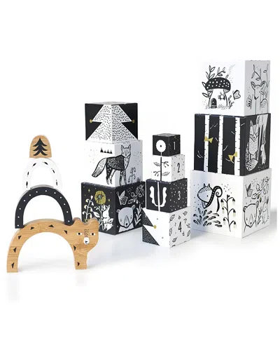Wee Gallery Woodland Builder Bundle - Ages 2+ In White