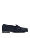 Weejuns® By G.h. Bass & Co Weejuns By G. H. Bass & Co Man Loafers Navy Size 8 Leather In Navy Blue