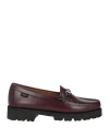 Weejuns® By G.h. Bass & Co Weejuns By G. H. Bass & Co Woman Loafers Burgundy Size 7 Leather In Red