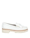 Weejuns® By G.h. Bass & Co Weejuns By G. H. Bass & Co Woman Loafers White Size 6 Leather In White