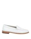 Weejuns® By G.h. Bass & Co Weejuns By G. H. Bass & Co Woman Loafers White Size 7 Leather In White