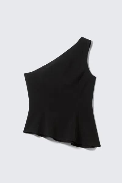Weekday Asymmetric One-shoulder Fitted Top