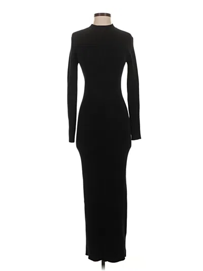 Pre-owned Weekday Casual Dress In Black