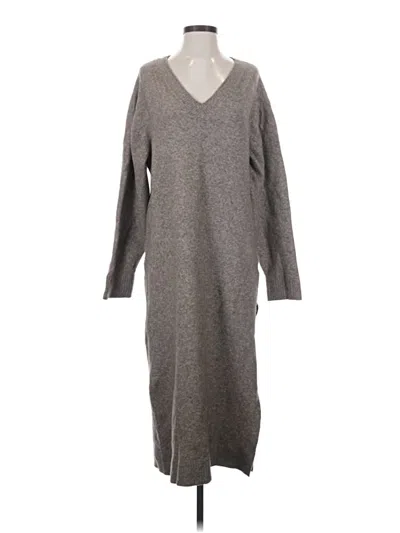 Pre-owned Weekday Casual Dress In Gray