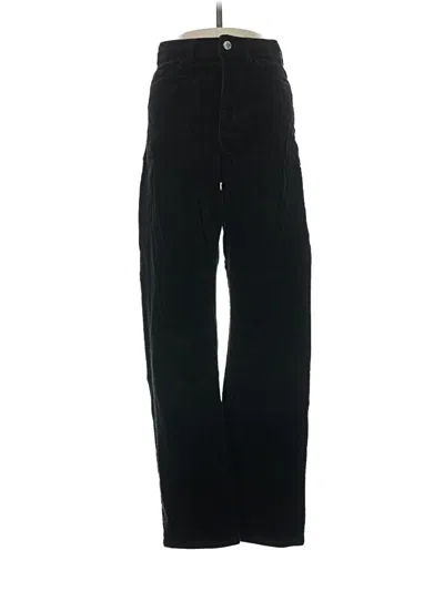 Pre-owned Weekday Casual Pants In Black